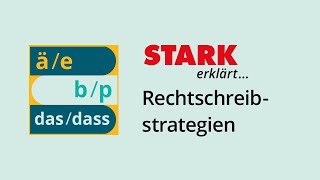 Rechtschreibstrategien  STARK erklärt [upl. by Adnah600]