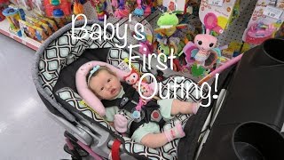 Journey Of A Newborn Episode 5 Babys First Outing An Original Reborn Baby Roleplay Series [upl. by Anitsahs]