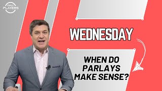 Betting breakdown of when parlays make sense in sports betting [upl. by Aracot]