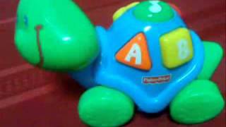 FisherPrice Laugh amp Learn RollAlong Turtle [upl. by Pfosi]