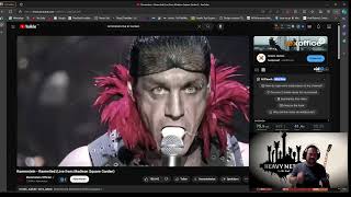 Rammstein  Rammlied Live from Madison Square Garden REACTION [upl. by Chisholm]