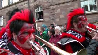 Impressionen vom 2017 Zähringer Narrentreffen in Villingen Teil 1 [upl. by Gaulin]