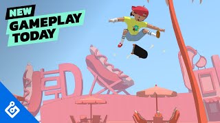 OlliOlli World – New Gameplay Today [upl. by Nosral]