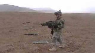 Army Soldier dualwields some M249s [upl. by Thebault]