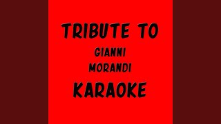 Andavo a cento allora Karaoke version Originally Performed By gianni morandi [upl. by Carlton]