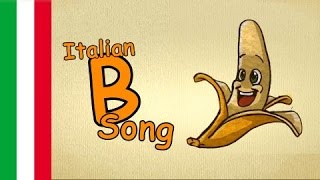 italian alphabet song for children  The letter B in Italian  how to pronounce italian alphabet [upl. by Yance281]