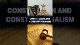 Constitution and Constitutionalism polity upsc psir ias constitution viralreels ytshorts [upl. by Lissie]