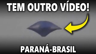 OLHA O QUE SAIU MAIS UM VÍDEO DO OVNI PERFEITO FILMADO EM CURITIBA PARANÁ  O QUE É ISSO [upl. by Acirat]