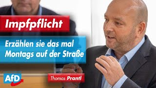 Erzählen Sie doch mal diesen Schwachsinn montags auf der Straße Thomas Prantl im sächs Parlament [upl. by Setiram]