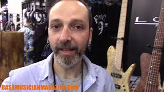 Bass Musician Magazine  NAMM 2019  Lorita Basses [upl. by Edee]