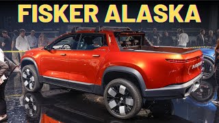 fisker unveils the Alaska a 45k electric pickup truck [upl. by Akyssej]