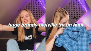 giant brandy melville haul [upl. by Erdah]