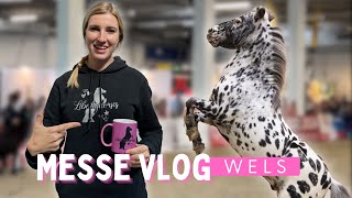 VLOG Pferdemesse Wels 😍🎉 [upl. by Einttirb886]