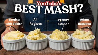 I Tested YouTubes 4 BEST Mashed Potato Recipes Babish All Recipes Preppy Kitchen Adam Ragusea [upl. by Keene]