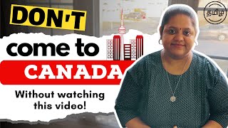 Is Moving to Canada in 2024 the Right Decision Reality of Canada explained in Tamil  Tamil Vlogs [upl. by Cirdnek]