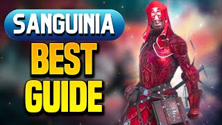 SANGUINIA is BETTER Than I Thought Build amp Guide [upl. by Cher638]