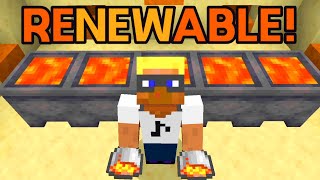 Renewable Lava In Minecraft 117 Shorts [upl. by Uok]