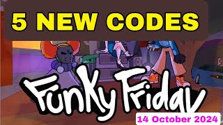 NEW FUNKY FRIDAY CODES IN OCTOBER 142024 ROBLOX FUNKY FRIDAY CODES  CODES FOR FUNKY FRIDAY 2024 [upl. by Deedee355]