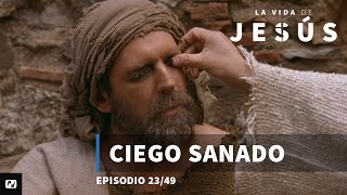 Ciego sanado  La Vida de Jesús  23 de 49 [upl. by Cutcliffe]