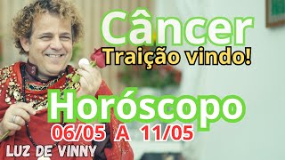 Horóscopo Câncer Traição vindo [upl. by Kendry]