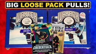 CRAZY PACK LUCK IS BACK  ELITE Wax Box Club Hockey Card Box  Standard  September 2024 [upl. by Firahs]