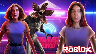 Roblox  ENTRAMOS NO INCRÍVEL MUNDO DE STRANGER THINGS Starcourt Mall  Luluca Games [upl. by Friedly]