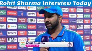 Rohit Sharma Interview Today  Post Match Presentation Today  Ind vs Sa Odi World Cup 2023 [upl. by Kushner905]