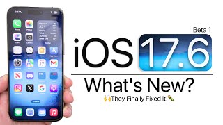 iOS 176 Beta 1 is Out  Whats New [upl. by Hairej367]