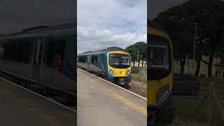 185136 and 185144 TPExpress arriving at Saltburn on the 26724 saltburn railway class185 train [upl. by Sevy589]