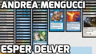 Channel Mengucci  Legacy Esper Delver Deck Tech amp Matches [upl. by Hewett]