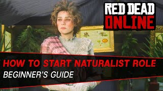 How To Start The Naturalist Role  Red Dead Online Naturalist DLC [upl. by Tillfourd]