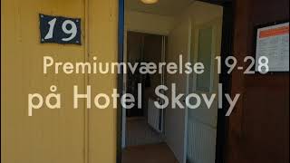 Hotel Skovly Bornholm Vores store Premiumværelser 1928 med udsigt til åen forhaven og skoven [upl. by Welford]