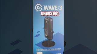 ElGato Wave 3 UNBOXING unboxing elgato microfono streamer [upl. by Bounds]