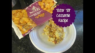 TATOR TOT CASSEROLE FOR CROCKPOT [upl. by Missi]