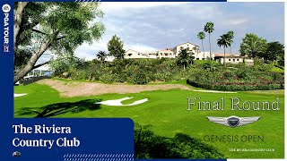 PGA TOUR  The Genesis Invitational  The Riviera Country Club [upl. by Lyret]