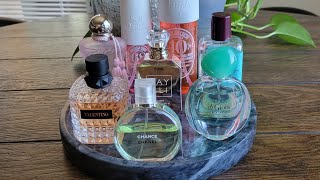 June Perfume Tray  May Recap [upl. by Nunes23]