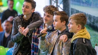 82 FOURCE TREEDT OP BIJ PIETER KONIJN 🐰 JUNIORSONGFESTIVALNL🇳🇱 [upl. by Nishi625]