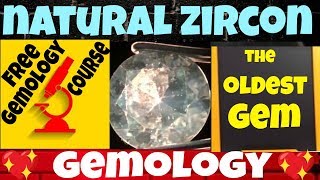 Zircone Corso Gioielleria e Gemmologie Gem Gemology Course Zircon 3 [upl. by Asiaj]