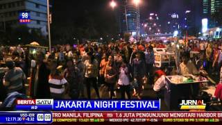 Para Pelaku UMKM Ikut Ramaikan Jakarta Night Festival [upl. by Atnahsa]