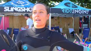 Kursy Kite Szkoła Kitesurfingu Kitecrew Chałupy 6 The Queen of Hel 2018 [upl. by Irreg]