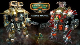 Warhammer 40000 Freeblade All Cutscenes Game Movie 4K UltraHD [upl. by Aelanej]