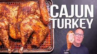 THE SPICY TURKEY THATS ABOUT TO CHANGE YOUR THANKSGIVING FOREVER  SAM THE COOKING GUY [upl. by Raychel]