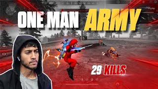 AWM POWER 😱 29 Kills SOLO VS SQUAD GAMEPLAY  Free Fire Max [upl. by Franni]