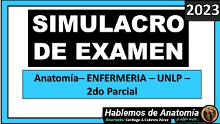 🔴👉SIMULACRO DE PARCIAL  ENFERMERIA  2do Parcial 🟪 ANATOMIA y FISIOLOGIA [upl. by Earlie]