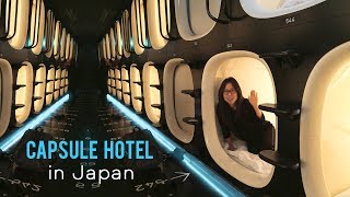 TOKYO CAPSULE HOTEL TOUR [upl. by Nylirem]