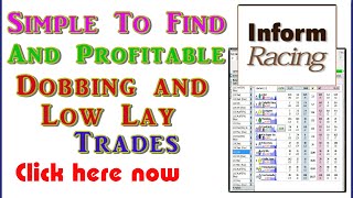 Simple To Find Dobbing and Low Lay Trades [upl. by Noffihc113]