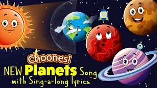 Song for kids Planets revolve around the Sun with lyrics [upl. by Quintus]