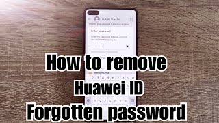 How to remove Huawei ID Forgotten password on every Huawei Device [upl. by Edaw23]