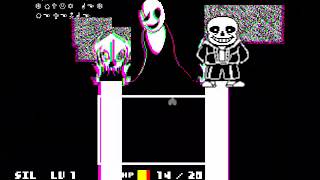 undertale Pacifist route Gaster battle undertale fangame [upl. by Tannenbaum]