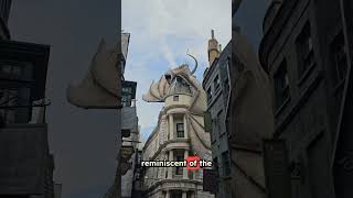 I Found The Dragon From Harry Potter Guardian of Gringotts Roar at Hogwarts 🐉✨ WizardingWorld [upl. by Sculley961]